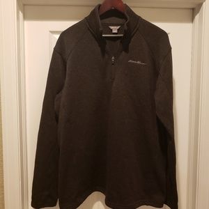 Men' Eddie Bauer 1/4 zip pullover sweater